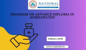 Program On Advance Diploma In Homeopathy